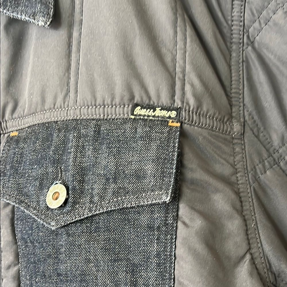 Men's Guess Navy Jacket - Picture 5 of 13